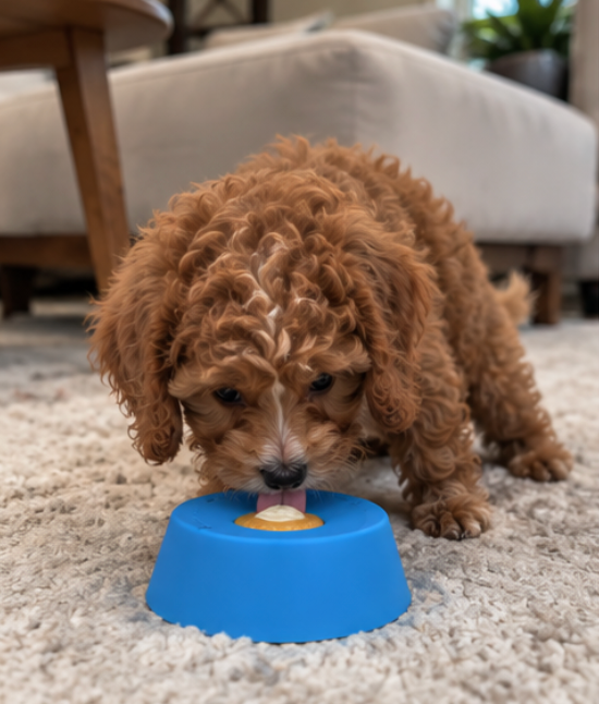 Slow Feeder Rolling Ball Dog Bowl