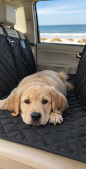 WagClub™ Waterproof Dog Car Seat Cover & Backseat Extender