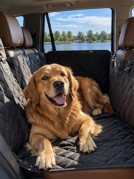 WagClub™ Waterproof Dog Car Seat Cover & Backseat Extender
