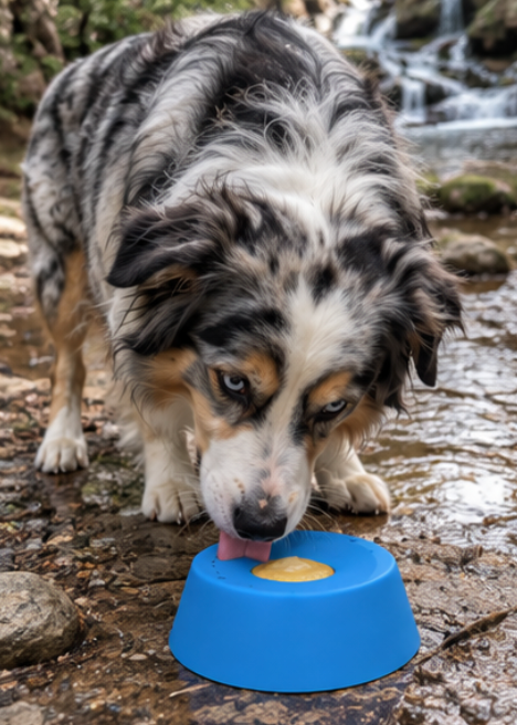 WagClub™ Slow Feeder Lick Bowl for Dogs | 3/4 Cup