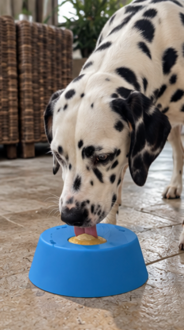 WagClub™ Slow Feeder Lick Bowl for Dogs | 3/4 Cup